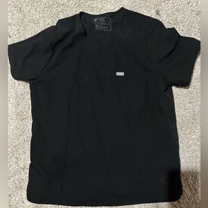 Black figs XL one pocket scrub top